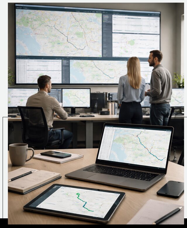 Трекинг грузов и Fleet Management, мониторинг автопарка в Костомукше