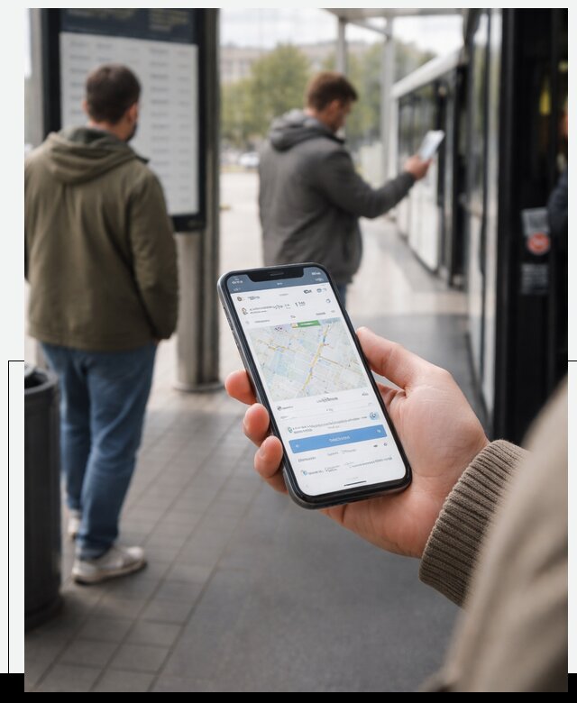 Мобильное приложение для пассажиров в Костомукше с оплатой и расписанием